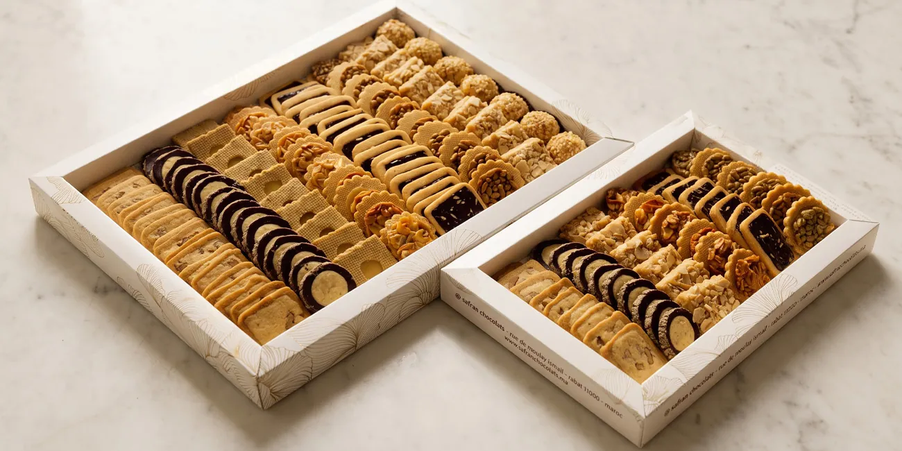 Coffret de pâtisseries marocaines