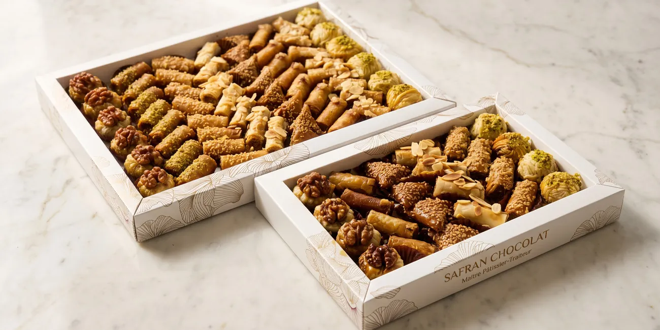 Assortiment de pâtisseries marocaines